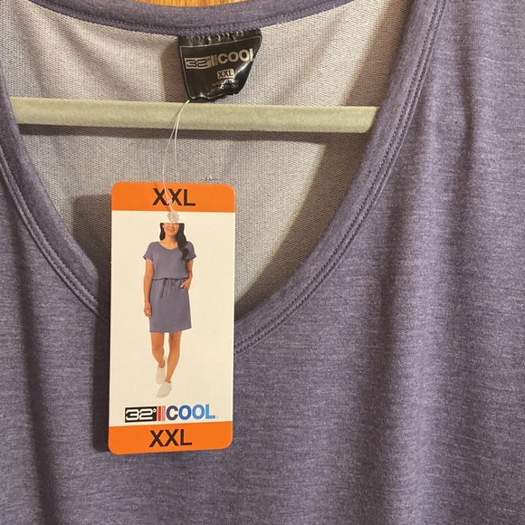 NWT Drawstring Casual Dress - Picture 2 of 4